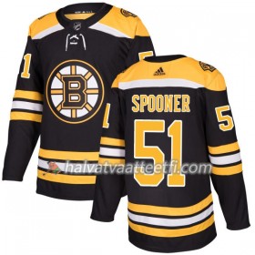 Miesten NHL Boston Bruins Pelipaita Ryan Spooner 51 Adidas 2017-2018 Musta Authentic